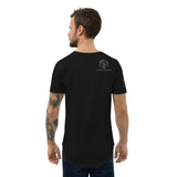 2Big2Strong Herren-T-Shirt mit abgerundetem Saum