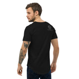 2Big2Strong Herren-T-Shirt mit abgerundetem Saum
