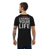 BSC Change Your Life Herren-T-Shirt mit abgerundetem Saum