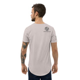 2Big2Strong Herren-T-Shirt mit abgerundetem Saum