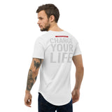 BSC Change Your Life Herren-T-Shirt mit abgerundetem Saum