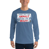 FJ I'm a Beast Herren-Langarmshirt