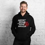 Anti-Hipster Unisex-Kapuzenpullover