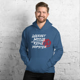 Anti-Hipster Unisex-Kapuzenpullover