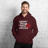 Anti-Hipster Unisex-Kapuzenpullover