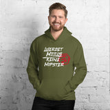 Anti-Hipster Unisex-Kapuzenpullover