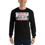 FJ I'm a Beast Herren-Langarmshirt