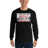 FJ I'm a Beast Herren-Langarmshirt