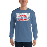FJ I'm a Beast Herren-Langarmshirt