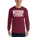 FJ I'm a Beast Herren-Langarmshirt