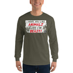 FJ I'm a Beast Herren-Langarmshirt