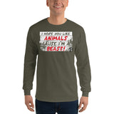 FJ I'm a Beast Herren-Langarmshirt