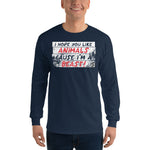 FJ I'm a Beast Herren-Langarmshirt