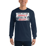 FJ I'm a Beast Herren-Langarmshirt