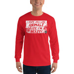 FJ I'm a Beast Herren-Langarmshirt