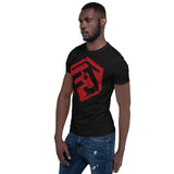 Fightjunkie Logo Kurzärmeliges Unisex-T-Shirt