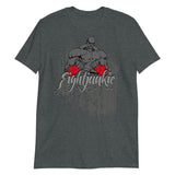 Fightjunkie Monster kurzärmeliges Unisex-T-Shirt