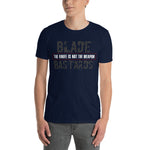 The Knife is not the Weapon Kurzärmeliges Unisex-T-Shirt