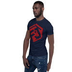 Fightjunkie Logo Kurzärmeliges Unisex-T-Shirt