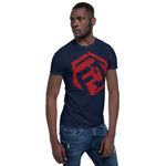Fightjunkie Logo Kurzärmeliges Unisex-T-Shirt