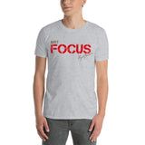 Just Focus Kurzärmeliges Unisex-T-Shirt