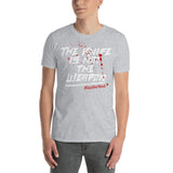 The Knife is not the Weapon Kurzärmeliges Unisex-T-Shirt