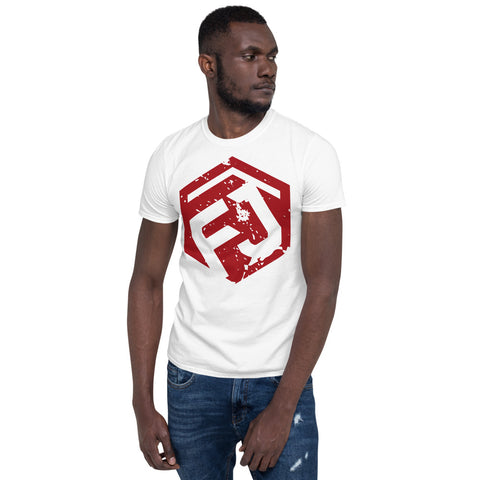 Fightjunkie Logo Kurzärmeliges Unisex-T-Shirt