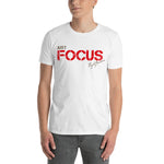 Just Focus Kurzärmeliges Unisex-T-Shirt