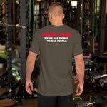 Krav Maga RSC Bad Things Kurzärmeliges Unisex-T-Shirt