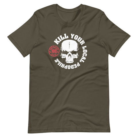 BB Pedokill Kurzärmeliges Unisex-T-Shirt