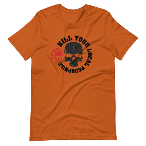 BB Pedokill II Kurzärmeliges Unisex-T-Shirt