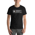 FJ Ministerium Kurzärmeliges Unisex-T-Shirt