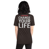 BSC Change Your Life Kurzärmeliges Unisex-T-Shirt