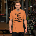 I Live Again Kurzärmeliges Unisex-T-Shirt