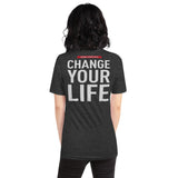 BSC Change Your Life Kurzärmeliges Unisex-T-Shirt