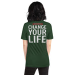 BSC Change Your Life Kurzärmeliges Unisex-T-Shirt