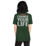 BSC Change Your Life Kurzärmeliges Unisex-T-Shirt