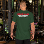Krav Maga RSC Bad Things Kurzärmeliges Unisex-T-Shirt