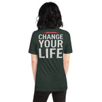 BSC Change Your Life Kurzärmeliges Unisex-T-Shirt