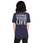 BSC Change Your Life Kurzärmeliges Unisex-T-Shirt