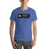 FJ Ministerium Kurzärmeliges Unisex-T-Shirt