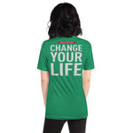 BSC Change Your Life Kurzärmeliges Unisex-T-Shirt
