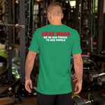 Krav Maga RSC Bad Things Kurzärmeliges Unisex-T-Shirt