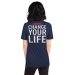 BSC Change Your Life Kurzärmeliges Unisex-T-Shirt